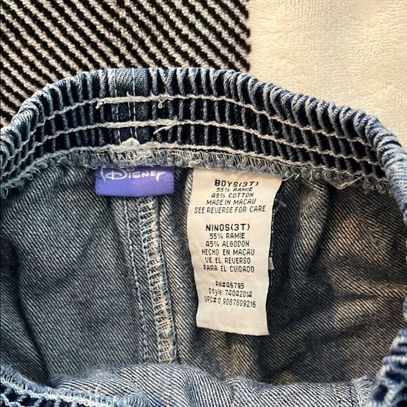 Disney Winnie the Pooh Denim Cargo Pants with Patch - Picture 2 of 2